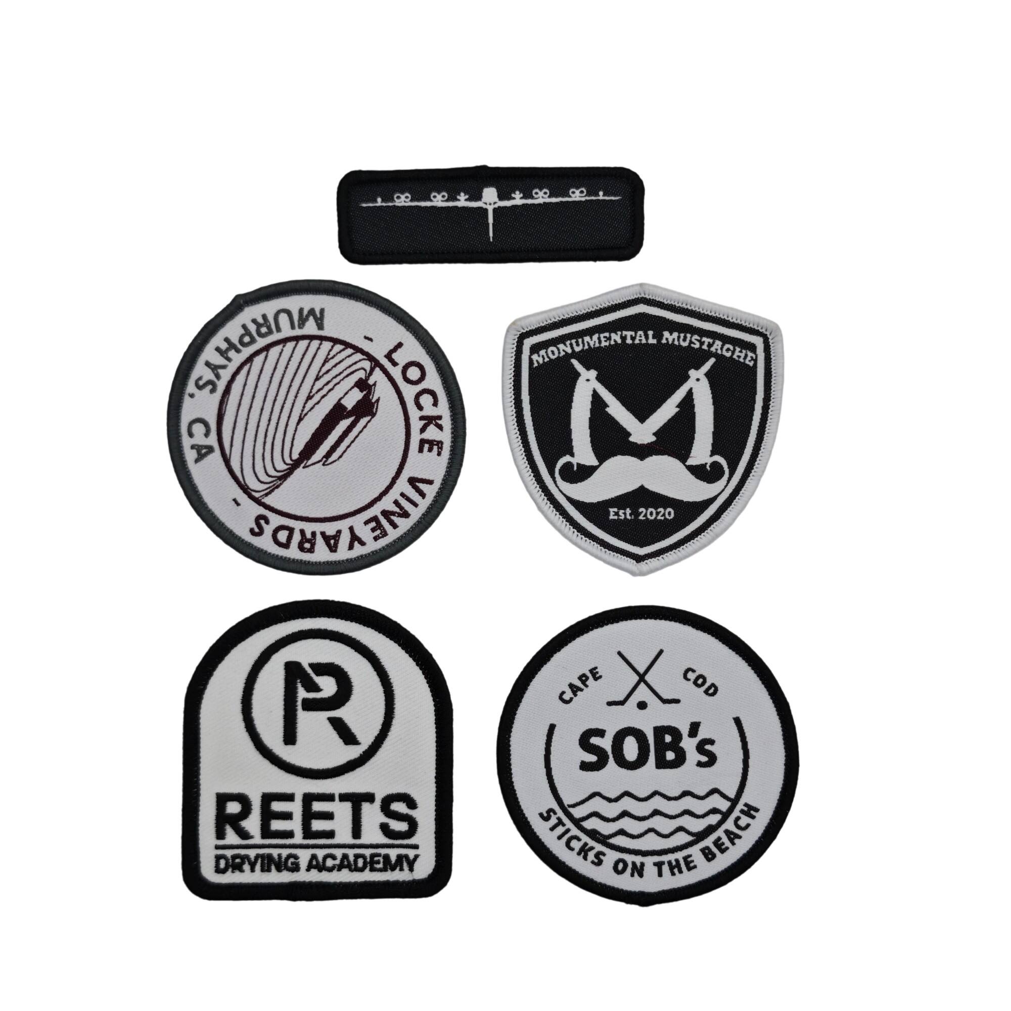 Woven Logo Patches For Corporate Branding – High-Detail Business Emblems By AWELLS For Promotional Merch