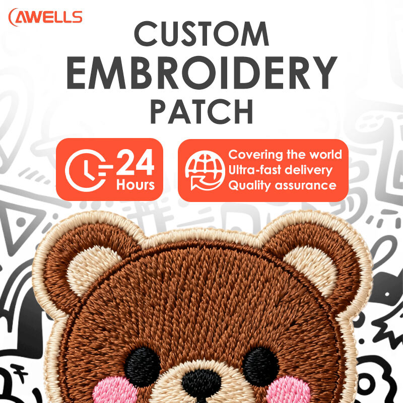 Holiday Themed Patches For Seasonal Apparel – Festive & Colorful Embroidered Designs By AWELLS For Christmas, Halloween & More