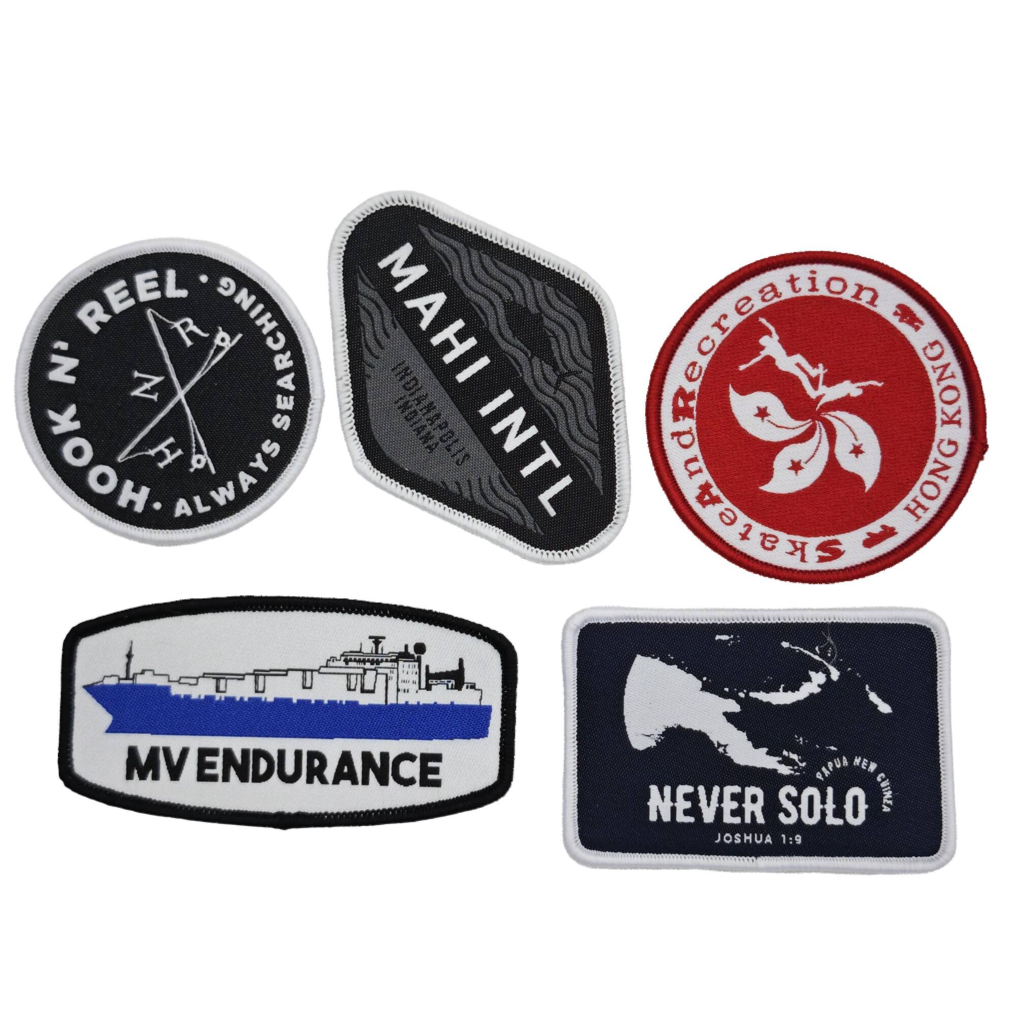 Traditional Woven Kungfu Patches For Martial Arts Clothes AWELLS