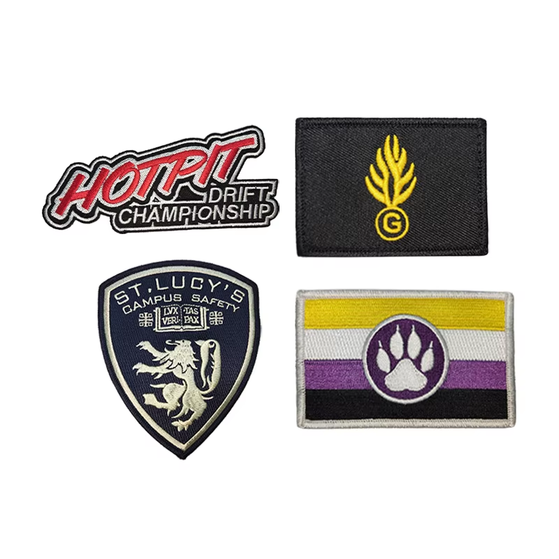 Preveliki železni nalepki za hlačke in jopice – po meri izdelani z izveščenim šivanjem