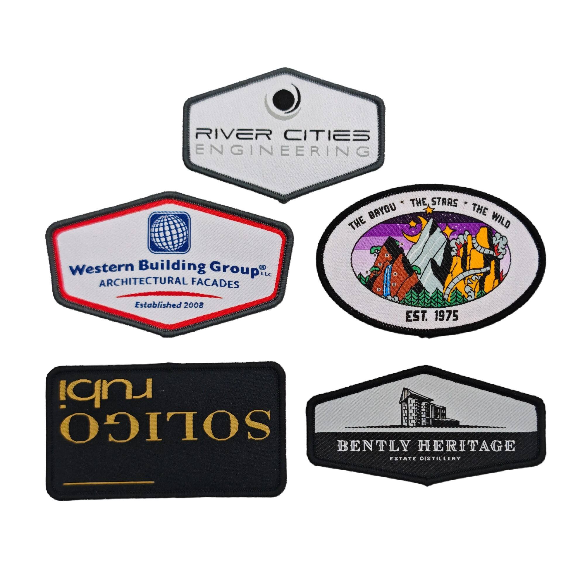 AWELLS Custom Logo Fabric Patches for Workwear and Corporate Equipment Decoration