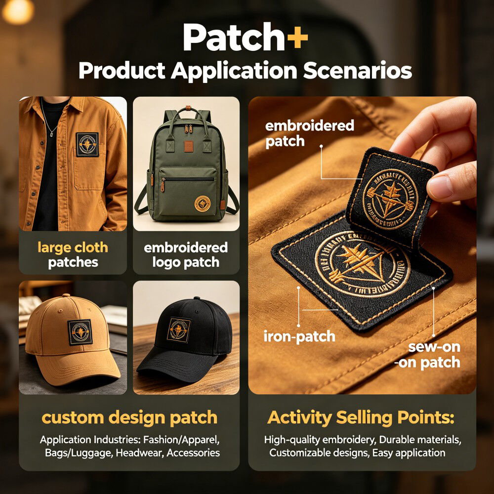 Wählen Sie unsere bestickten Patches – exquisite Verarbeitung, 3D-Effekt & weltweite Beliebtheit