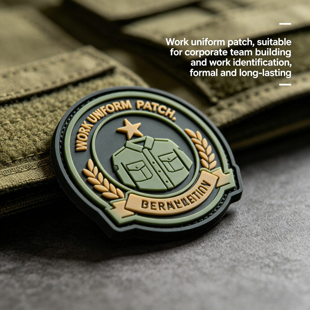 Wählen Sie unsere maßgeschneiderten PVC-Patches – lebendige Farben, Langlebigkeit und Individualisierung