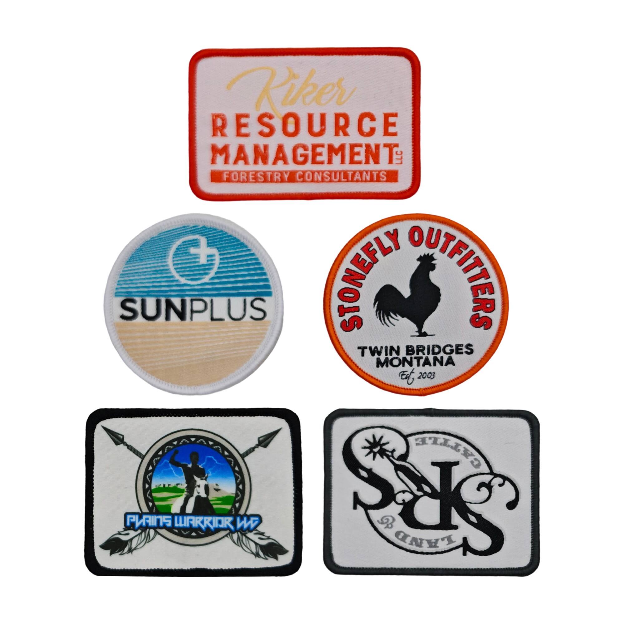 AWELLS High-Quality Multi-Style Embroidered Patches Outdoor/Forestry/Farm Themed Badges for Clothing & Backpack Decoration