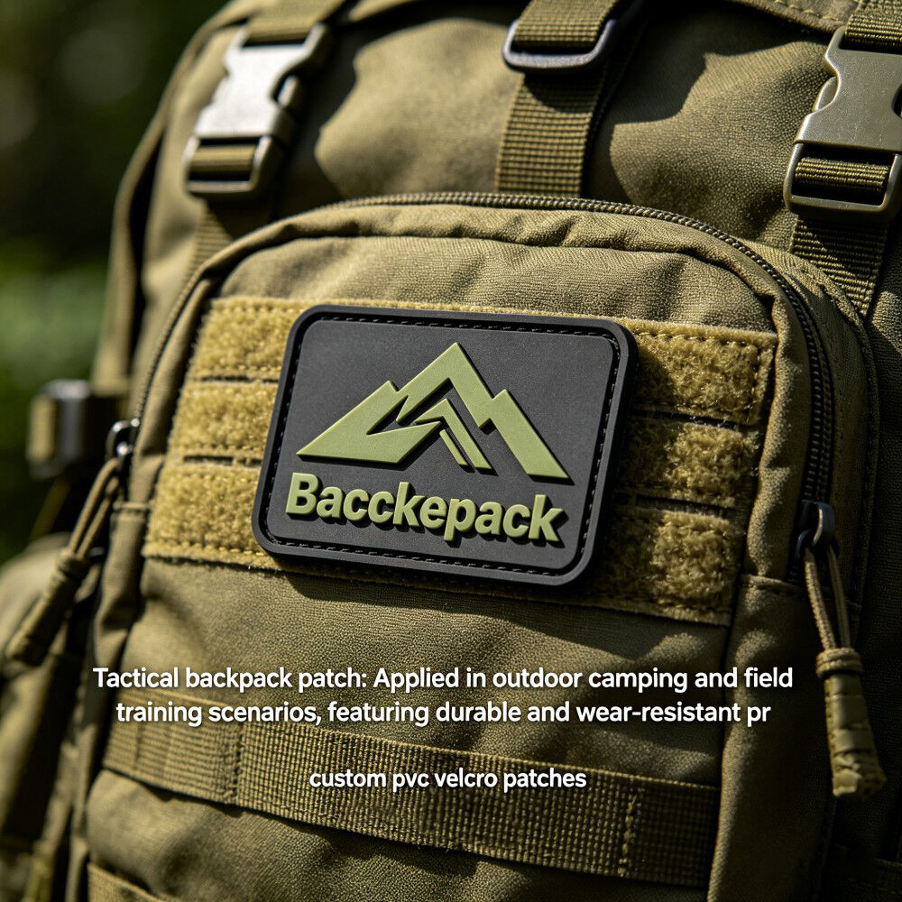 Individuelle PVC-Klett-Patches – selbstklebende PVC-Patches für einfache Ausrüstungsanpassung