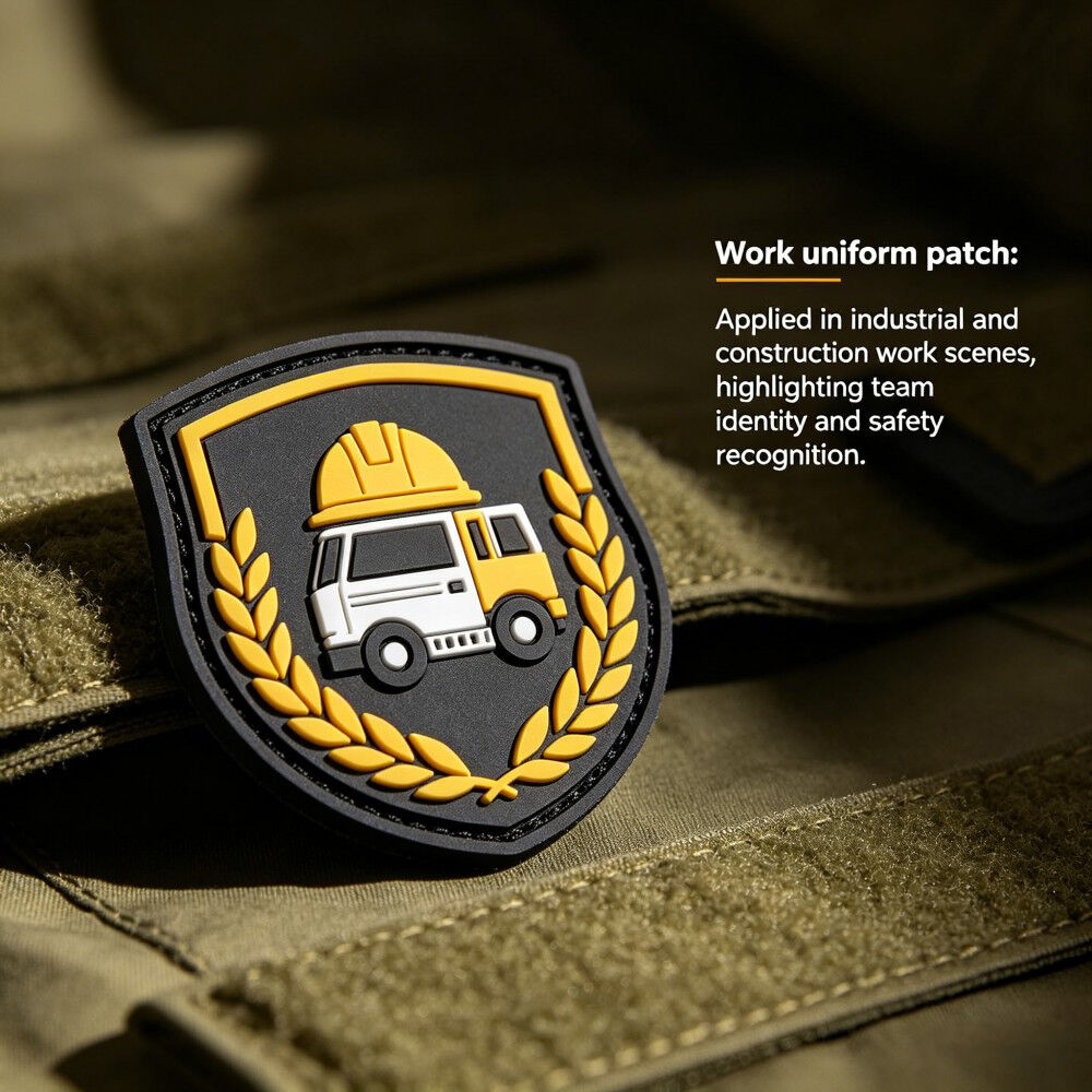 Wählen Sie unsere maßgeschneiderten PVC-Patches – lebendige Farben, Langlebigkeit und Individualisierung