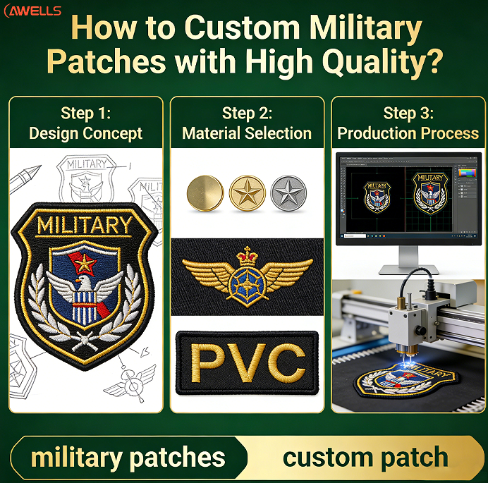 How to Custom Military Patches with High Quality?
