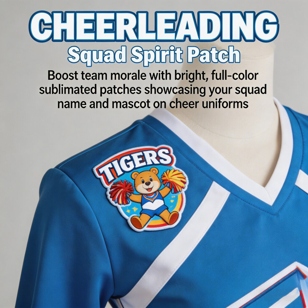 High-Quality Sublimated Patches - Vivid Full-Color Designs for Apparel & Gear