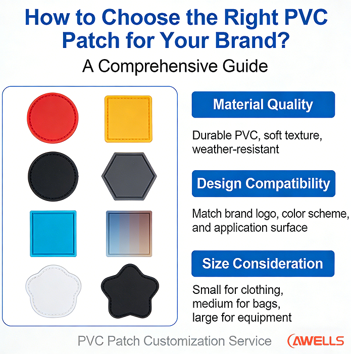 How to Choose the Right PVC Patch for Your Brand?
