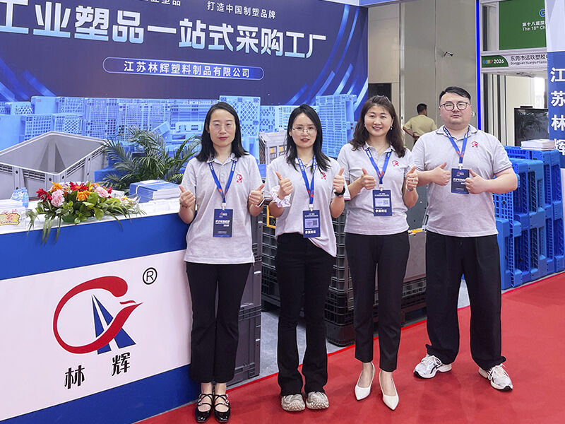 LinHui Plastics na veletrhu CIBF 2026 – plastová řešení pro logistiku baterií