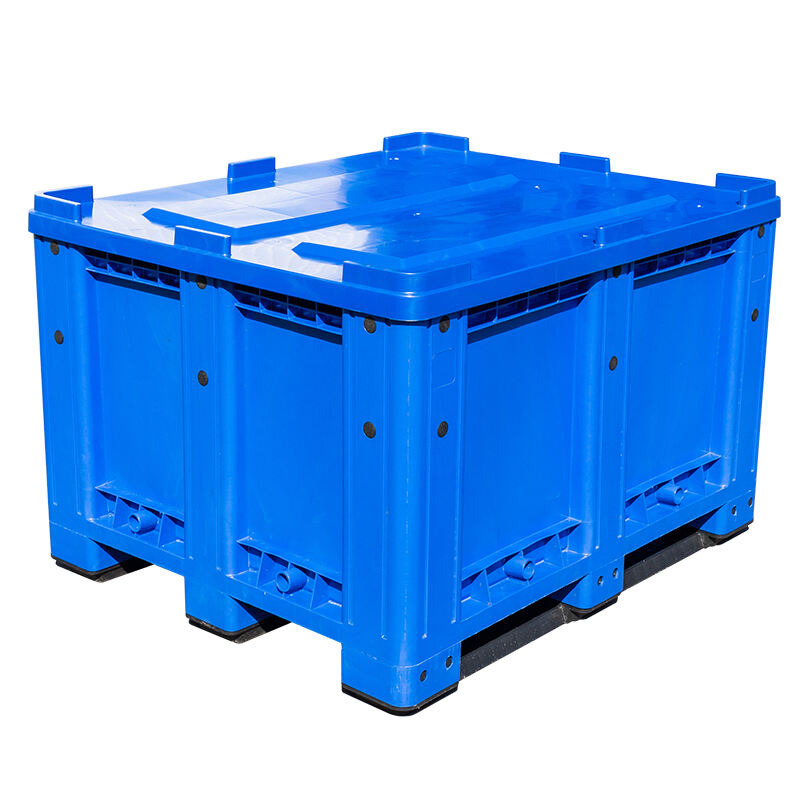 Store or ship powders, liquid or metal parts. Reusable, stackable bulk containers with lids