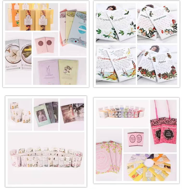 premium eco friendly paper scented sachet  customizable fragrance and packaging  factory direct supply with 22 years experience  ideal for closet drawer bedroom hotel spa and gift sets-8