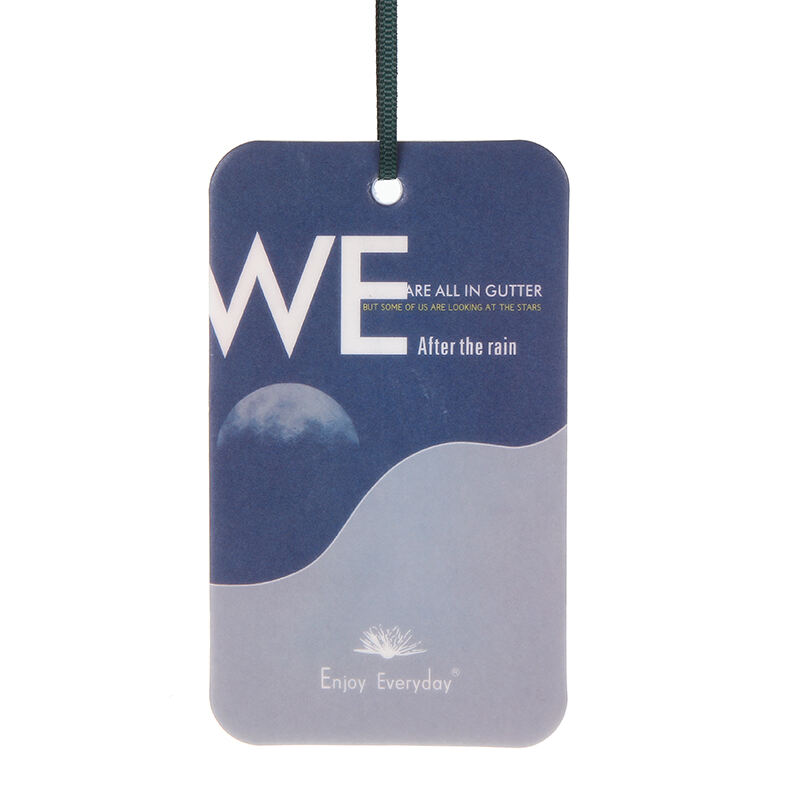 Enjoy Everyday Custom Scented Hanging Card Long Lasting Fragrance, Zero Alcohol Eco Paper Diffuser for Car Air Freshener