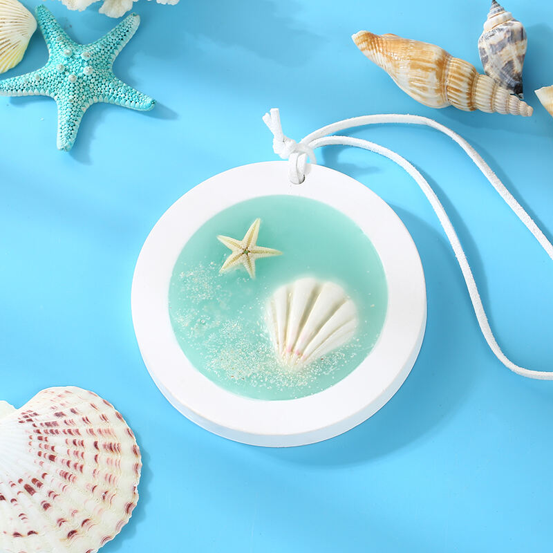 Factory Wholesale Eco-friendly Luxury Hanging Scented Wax Block Long-lasting Aromatherapy Custom Scents for Home Air Freshener