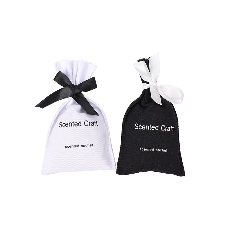 custom logo linen perfume fragrance aroma beads Scented Sachet for car details