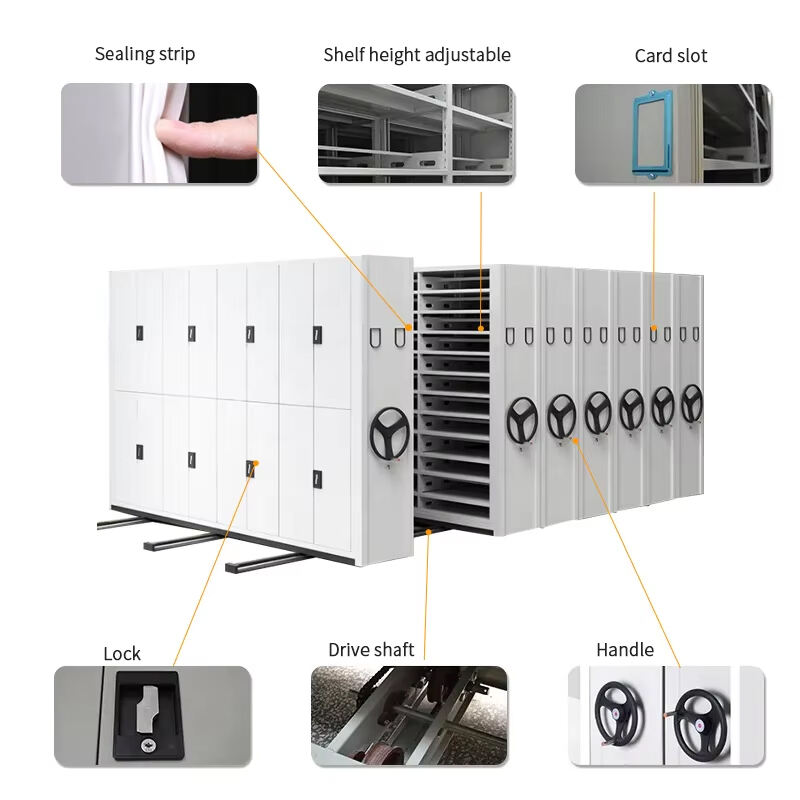 Steel Movable Compactor Shelving details