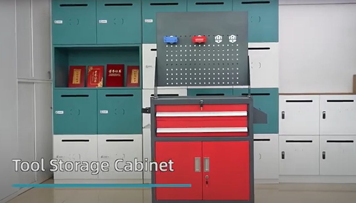 Organize Your Tools Like a Pro - BONROY Tool Storage Cabinet Unveiled! Watch Now!