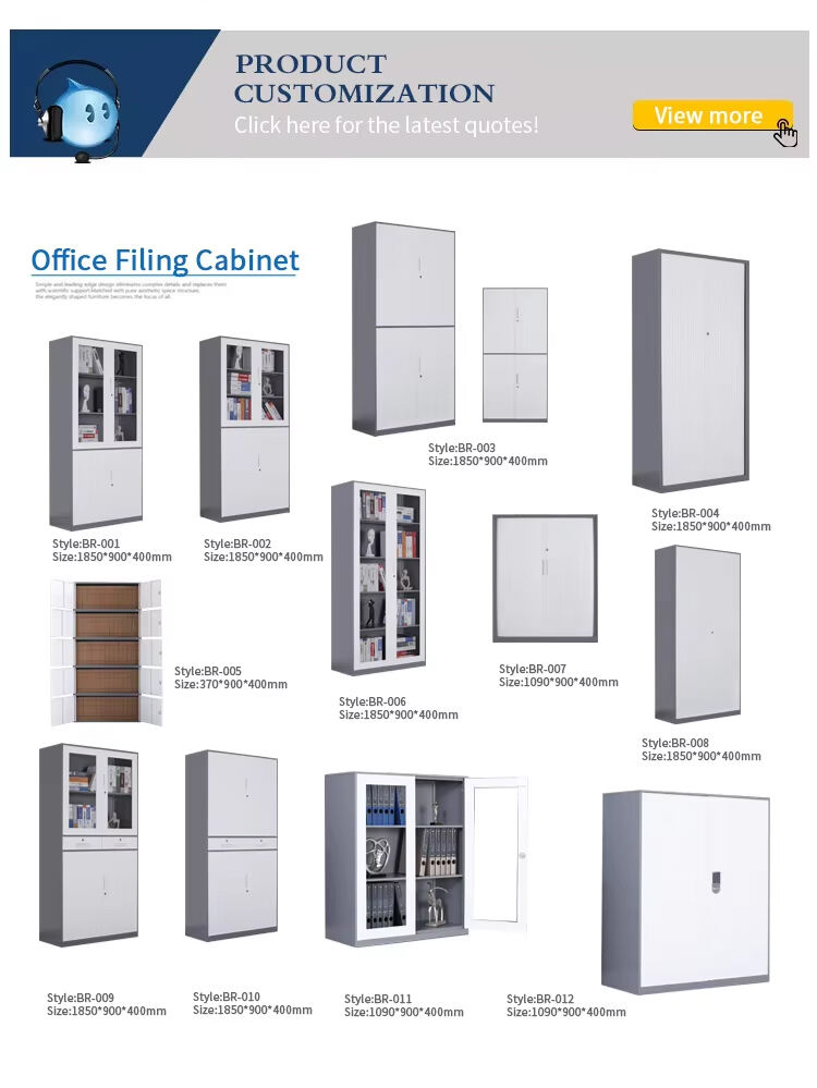 2 Door Metal Filing Cabinet supplier