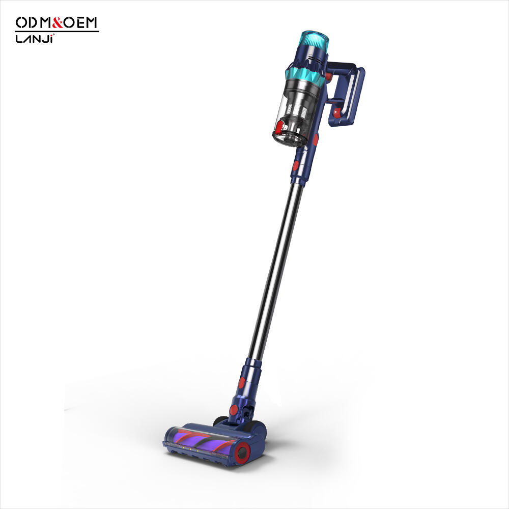 OEM S7-YL BLDC480W Cordless Handheld Vacuum Smart LED Dust Display Auto Suction Infrared Sensor LCD Household Battery Outdoor