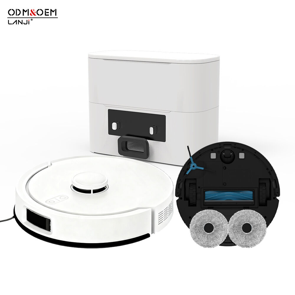 RC600 스마트 로봇 청소기 앱 제어 네비게이션 기능 탑재, 스마트 물걸레 청소 및 건식 청소가 가능한 슈타우브자우어 로봇 진공 청소기