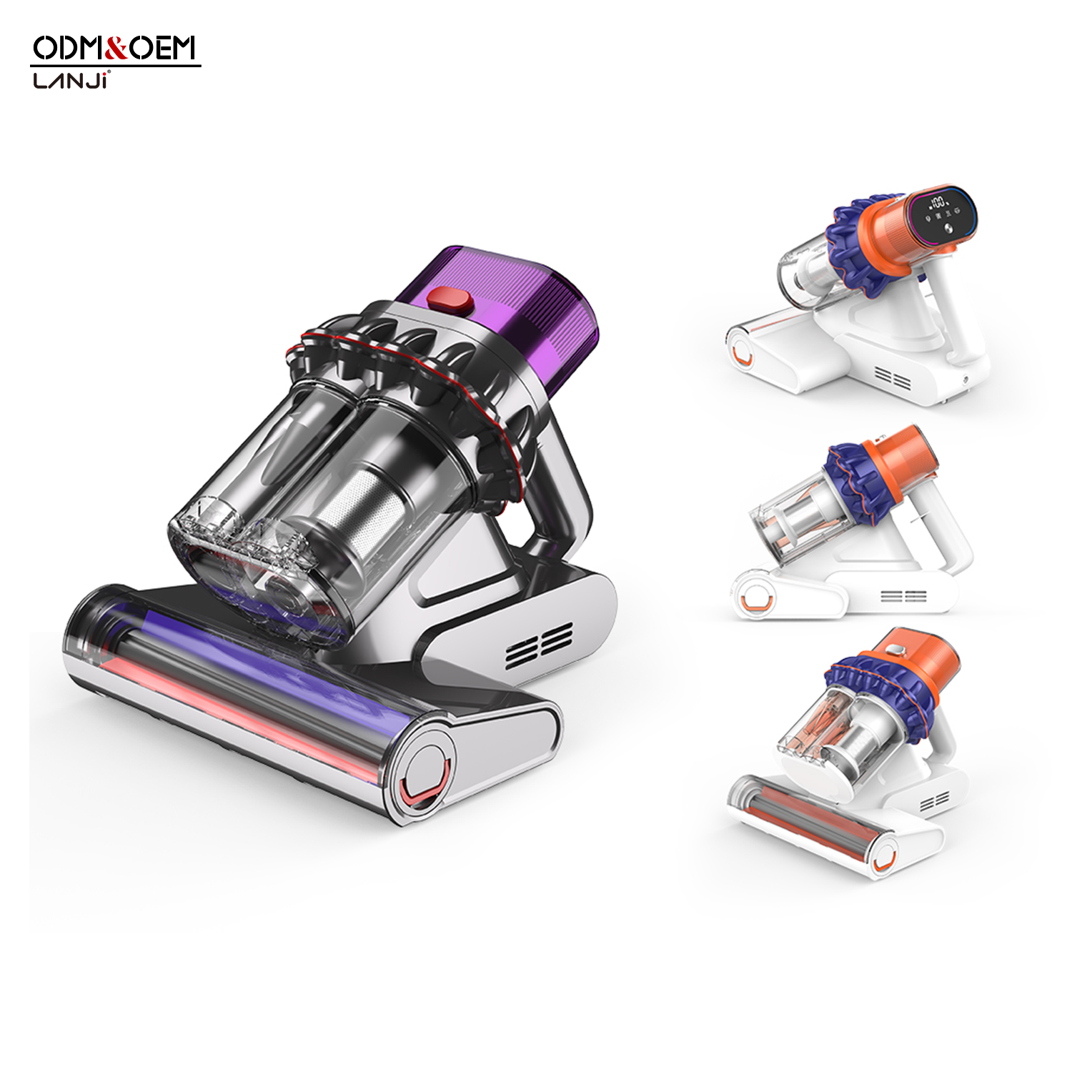 ac400w 15kpa corded bed vacuums uv lights mattress cleaner fabric handheld dust mite controllers p862-7