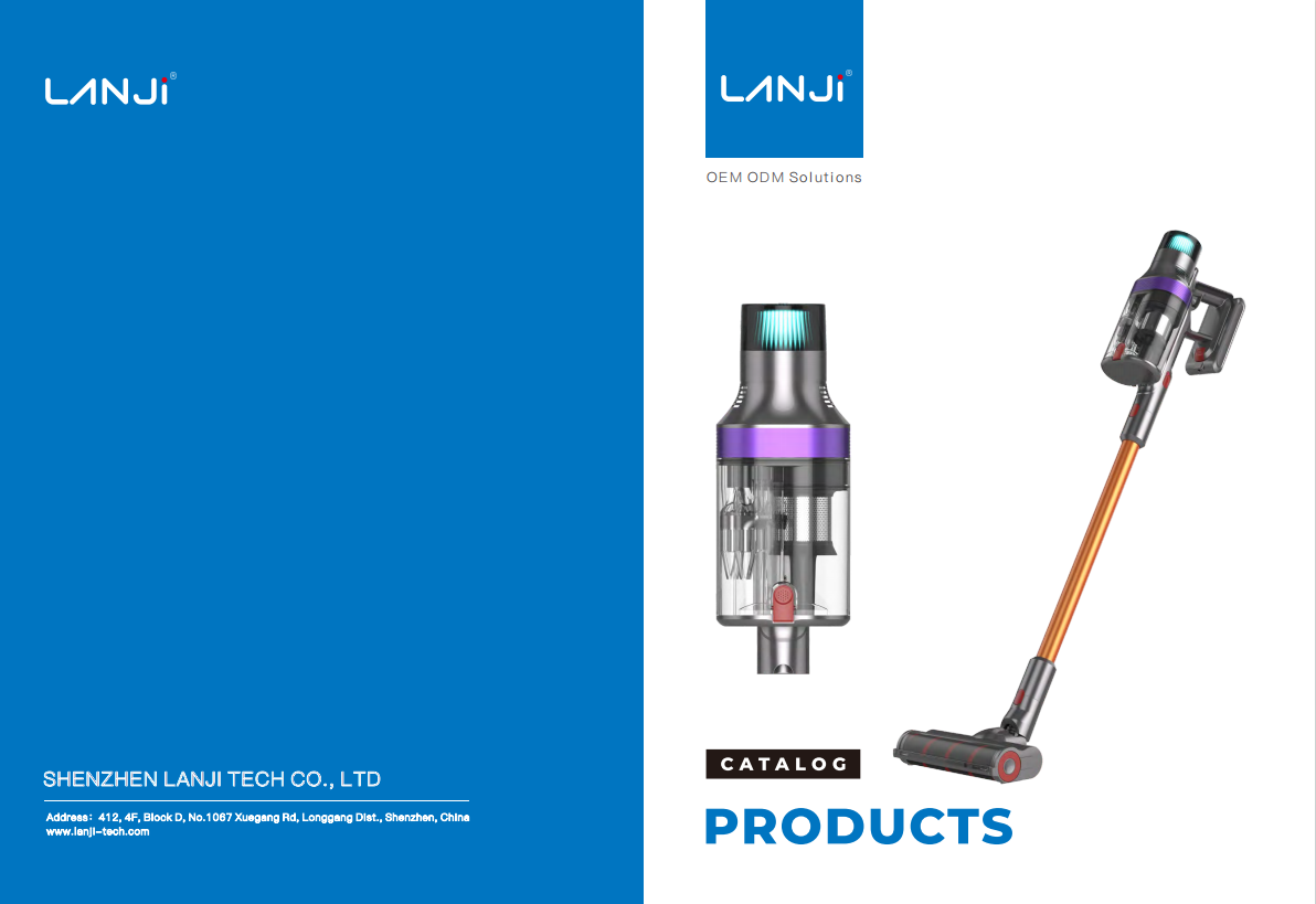 13M-2024 LANJI Vacuum Cleaner Catalog for OEM ODM