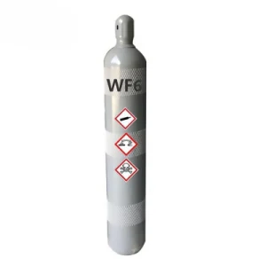 Guter Preis Spezialelektronengas Halbleiteranwendungsgas Wolframhexafluorid WF6-Gas