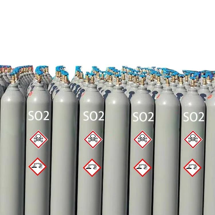 Good Price SO2 Gas Sulfur Dioxide Price CAS No.7446-09-5 Industrial Use 99.9% SO2 Liquid