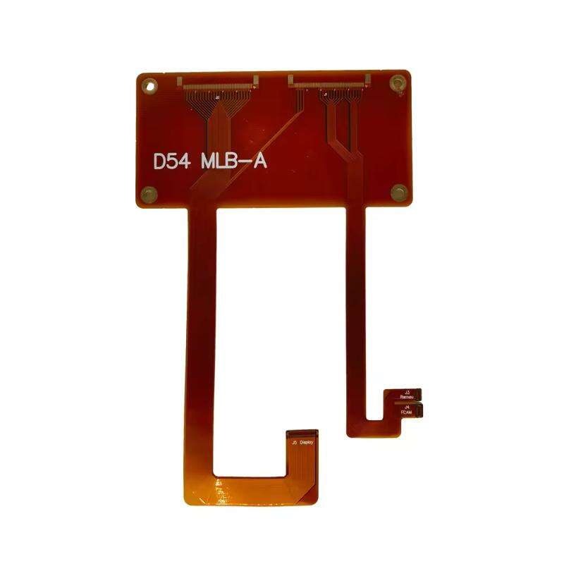 Advanced Technology Customized Yellow Circuit Board LCD Display Single Side FPC Board Flexible PCB