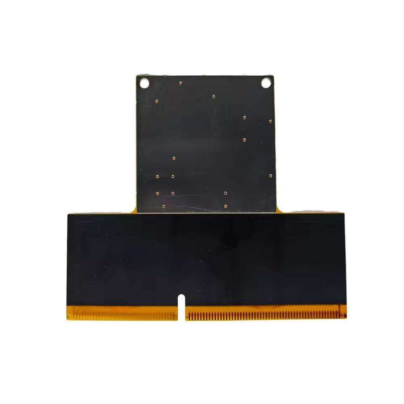 Advanced Technology Customized Yellow Circuit Board LCD Display Single Side FPC Board Flexible PCB