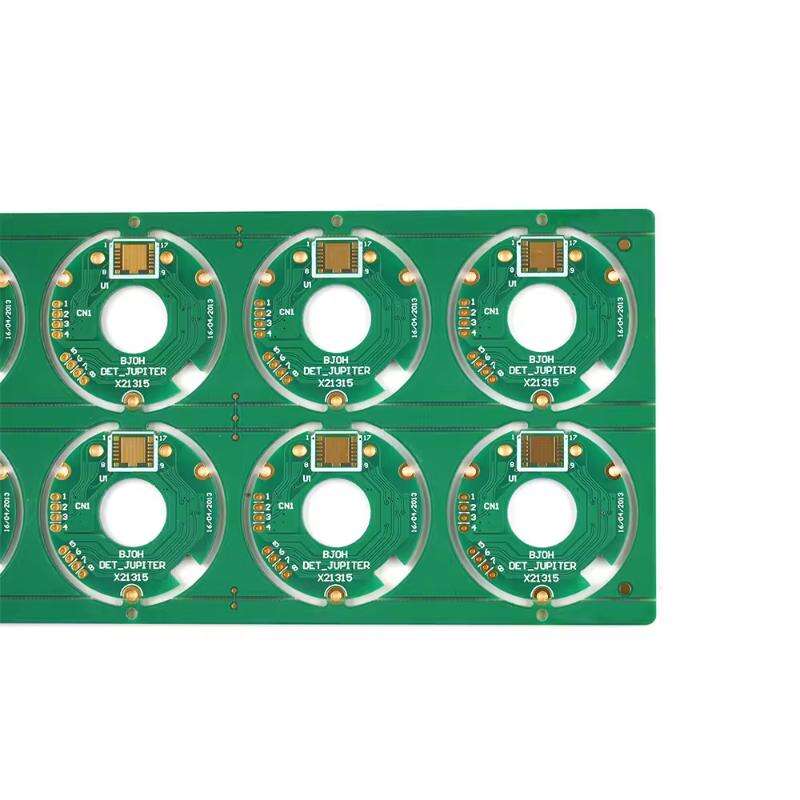 PCB Customized Encoder Usage 2 Layers Gold Surface Treatment Electronic Board Solar Inverter PCB