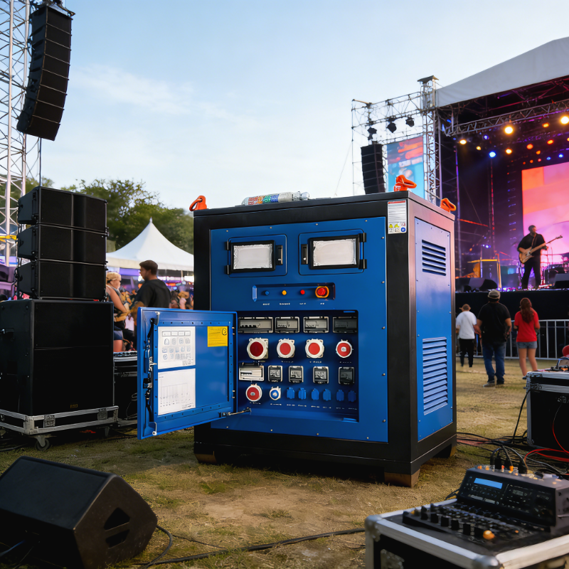 Power Supply  Challenges  of Stable  Electricity in  Large-Scale Events.