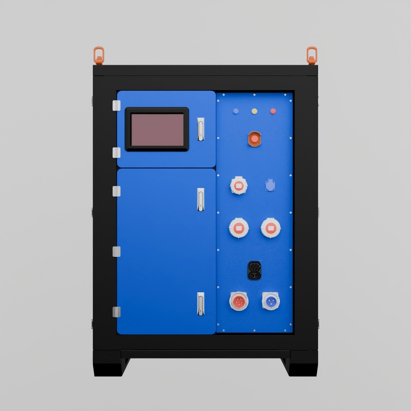 Newly Designed 100kWh 60kW Mobile BESS with DC Fast Charging Gun and AC 3-phase Output