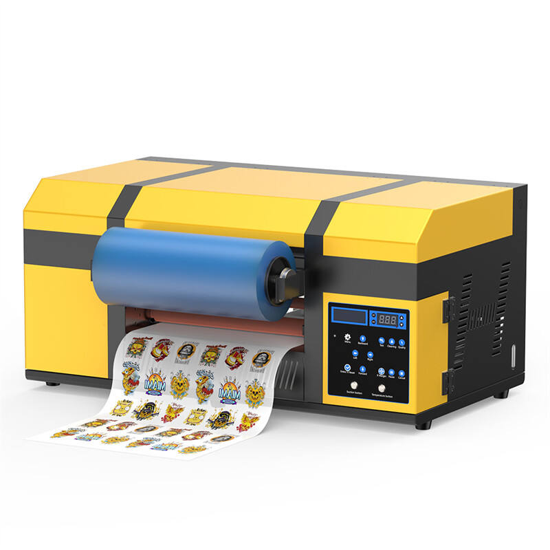 COLORSUN UV DTF Printer 30cm A3 Sticker Inkjet Machine Dual Xp600 Prints for ab Film