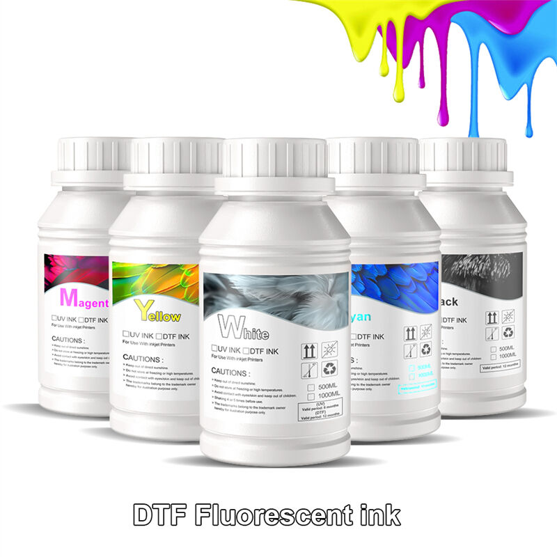 Manufacture 250ML 1000ML CMYKWW DTF Ink for DTF Printer