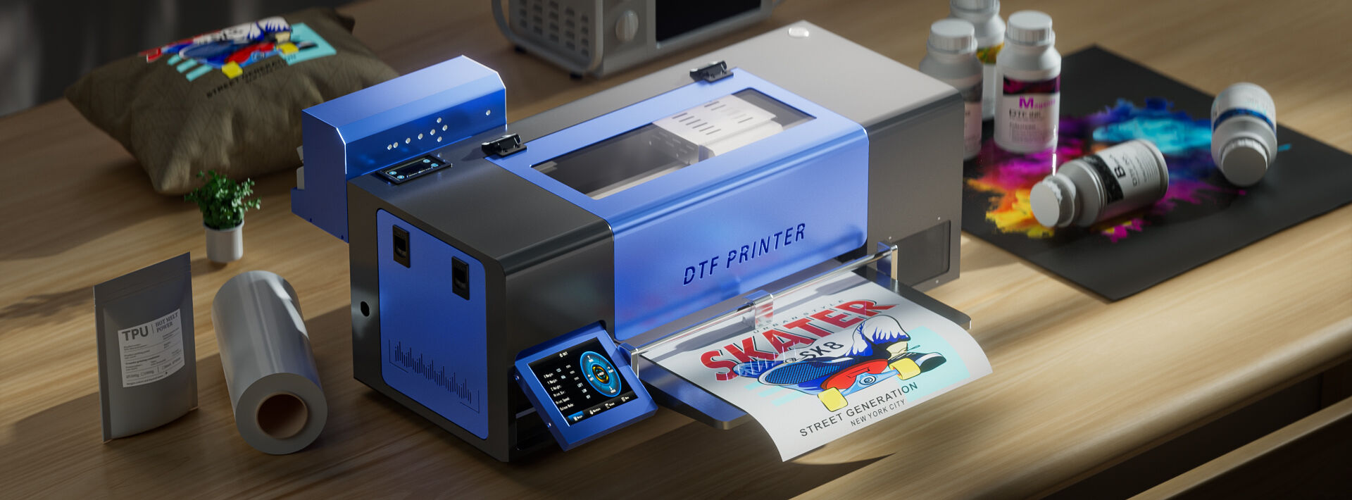 Product poster of DTF Printer