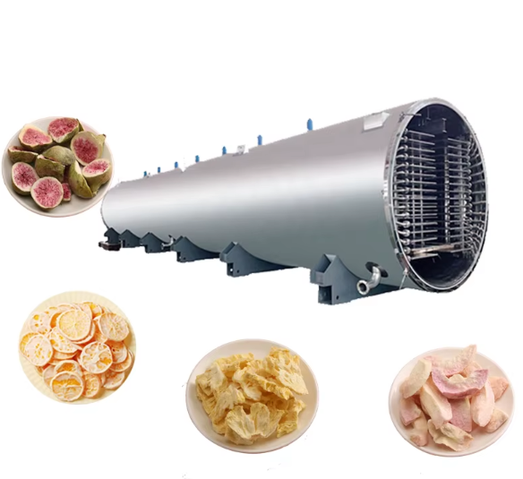 How does a lyophilizer improve food preservation quality?
