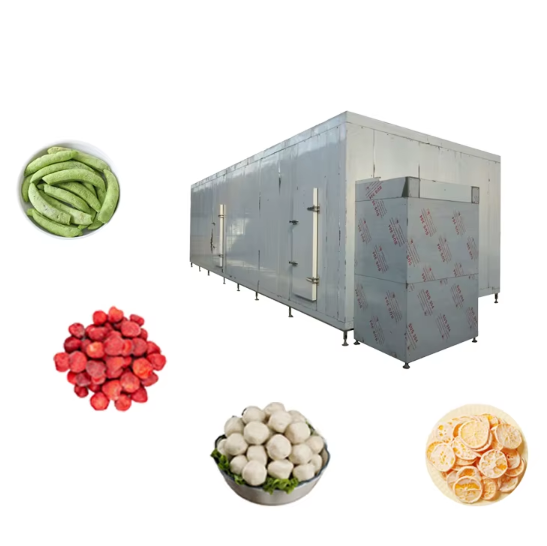 What are the advantages of industrial freezing equipment?
