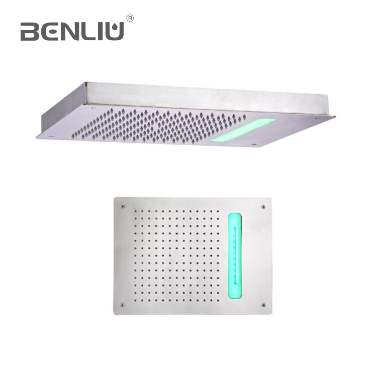 Stainless Steel Shower Head BOX114833WLED