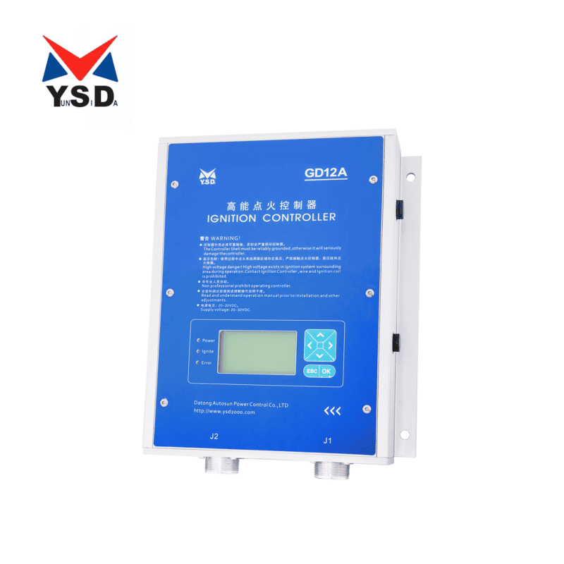 Biogas Generator 12 Cylinder Ignition Controller Motortech Mic3 Altronic Heinzmann GD12A Gas Genset Ignition Controller