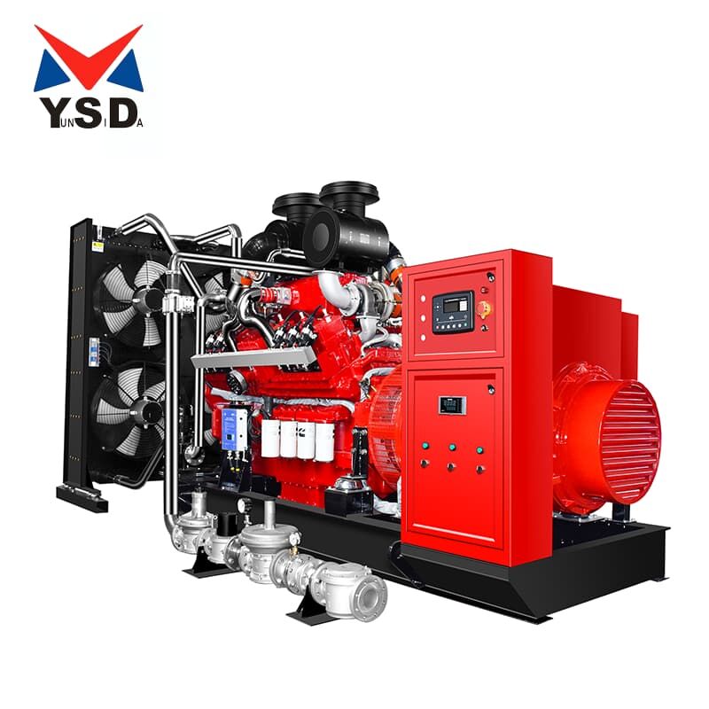 High power industrial WL700-CNG series gas generator set suitable for harsh environments