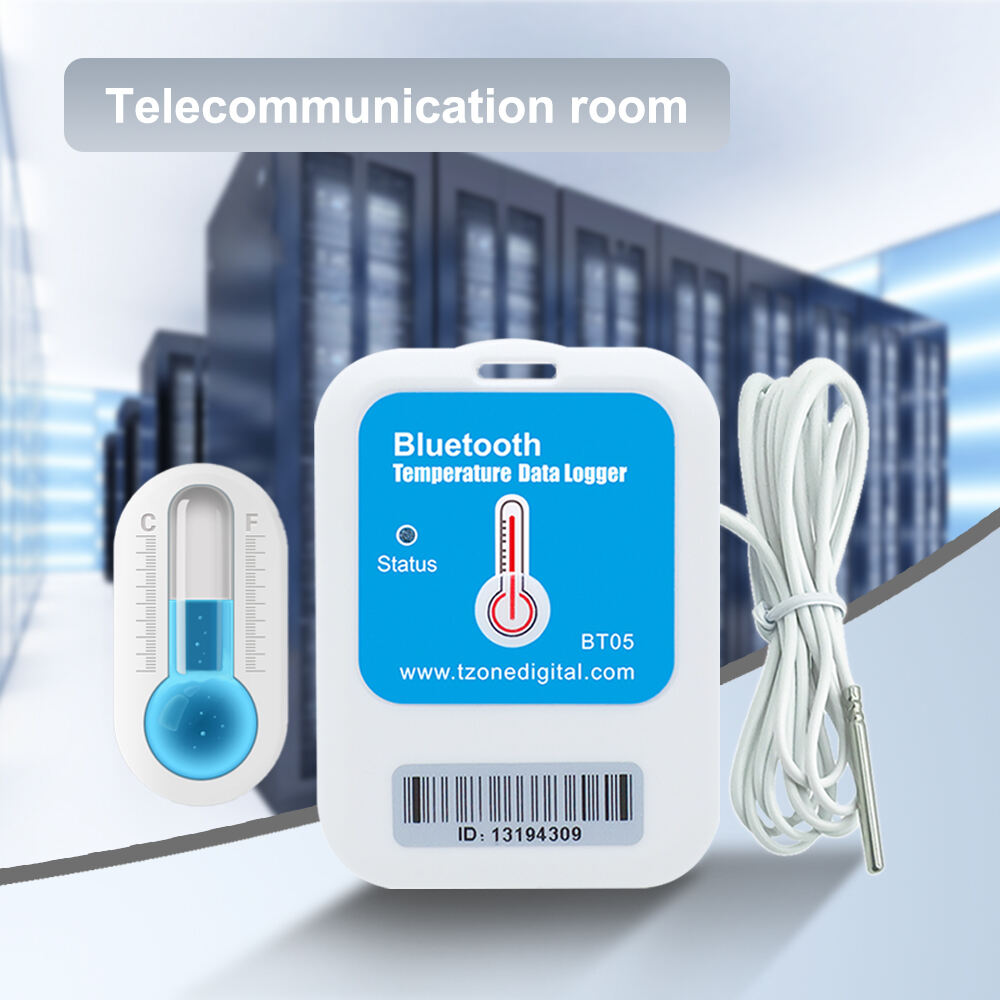 Bluetooth Wireless Temperature Monitor For Cold Chain Transport Sensor Temperature Data Logger factory