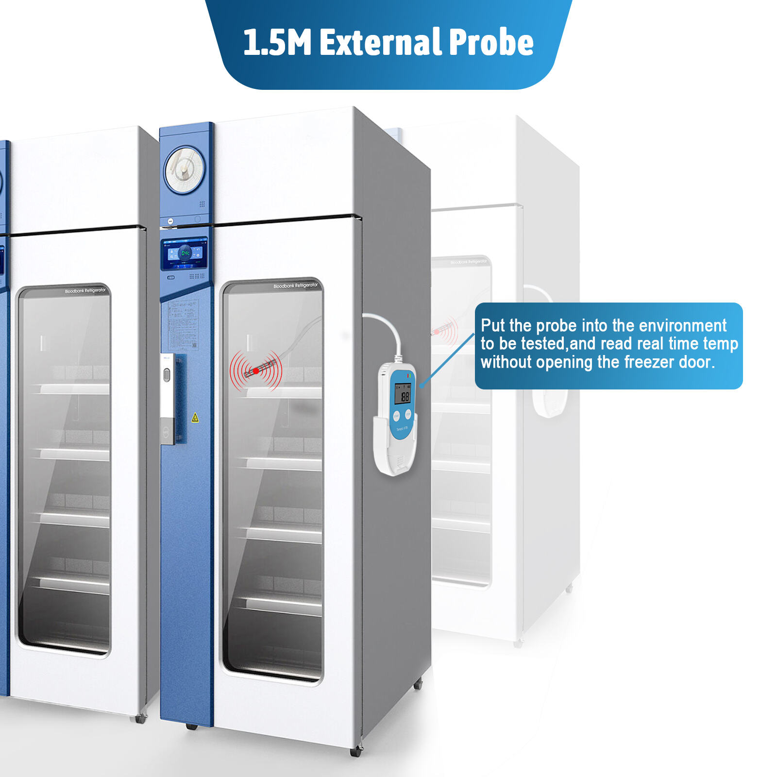 Tzone TempU07B PDF&CSV USB Temperature and Humidity Data Logger With External Probe