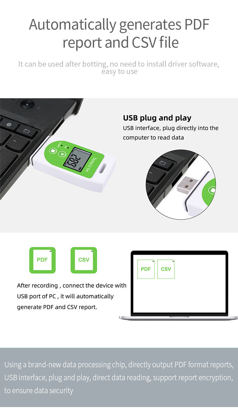 TempU04 Multi-Use USB Temp Data Logger factory