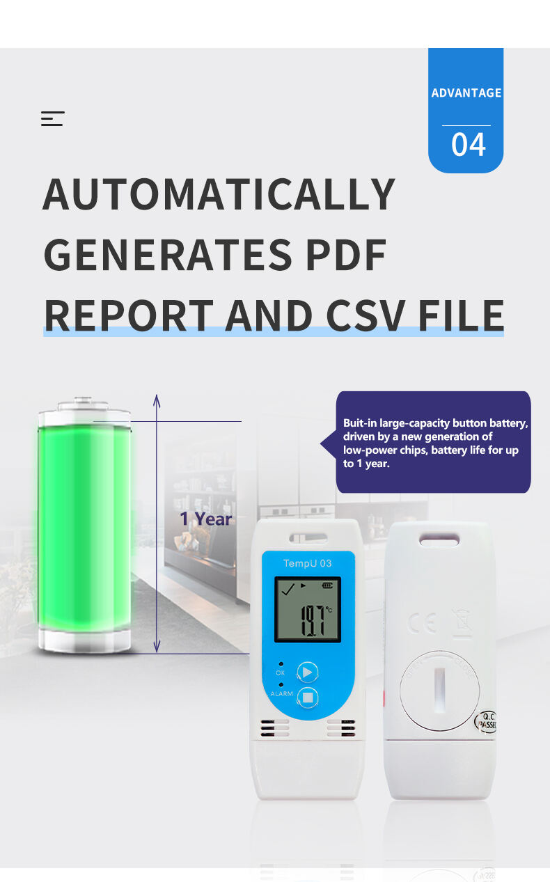 TempU03 Multi-use USB TEMP & RH Data Logger manufacture