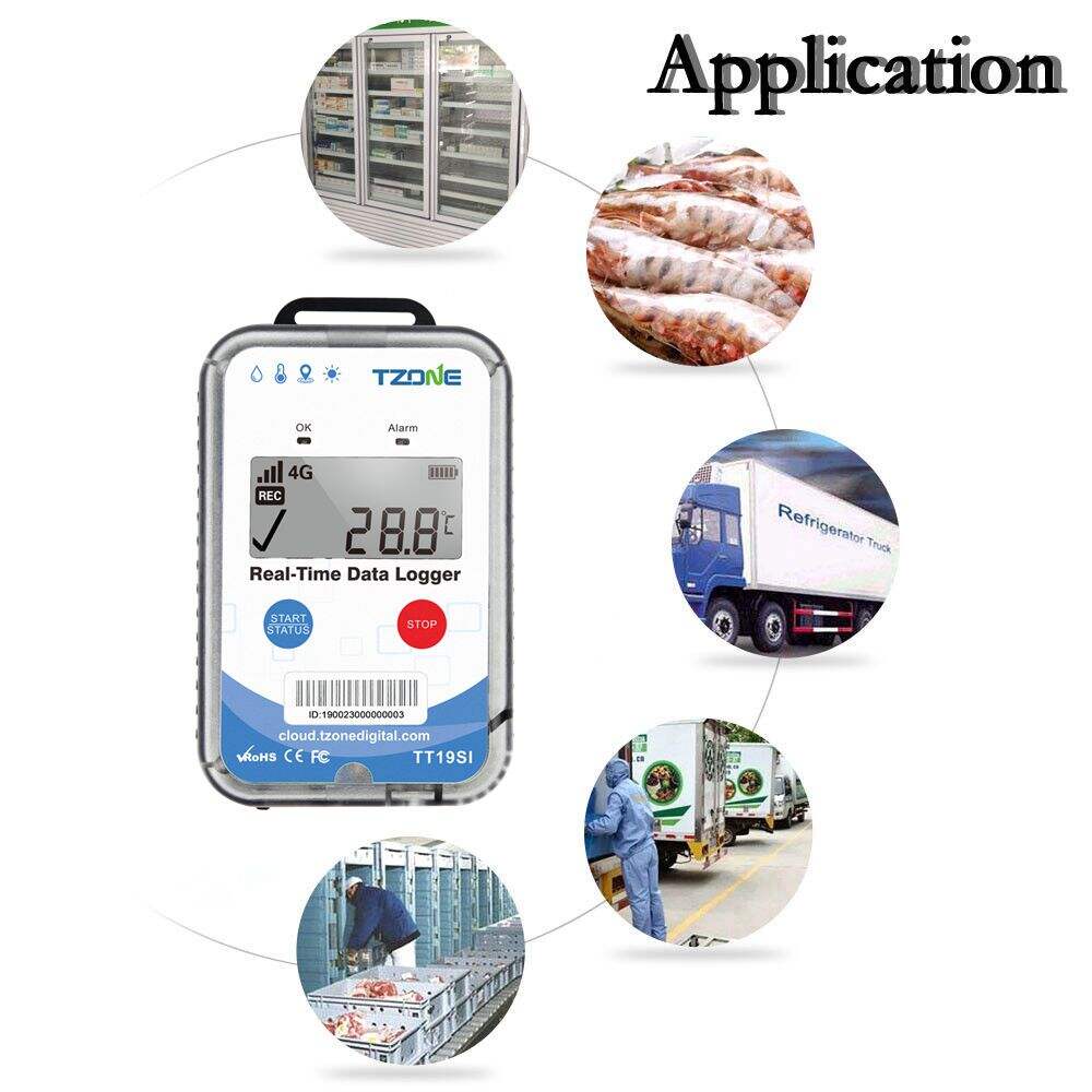 Real Time Iot Solution 4G Temperature And Humidity Data Logger Wifi GPS Data Logger supplier