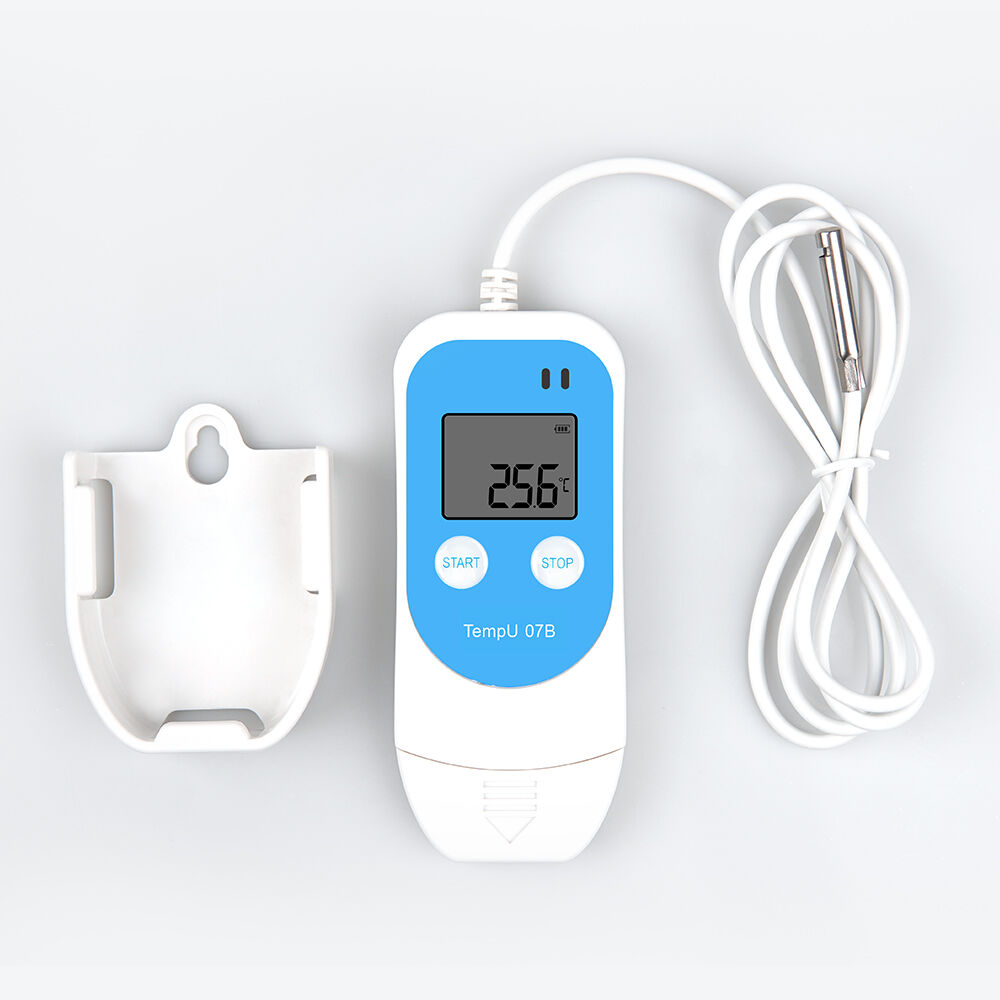 Tzone TempU07B PDF&CSV USB Temperature and Humidity Data Logger With External Probe