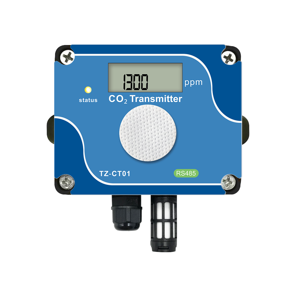 Monitor de calidad del aire de escritorio NDIR Sensor de dióxido de carbono Analisador de gases Medidor de CO2 Detector de CO2 Monitor