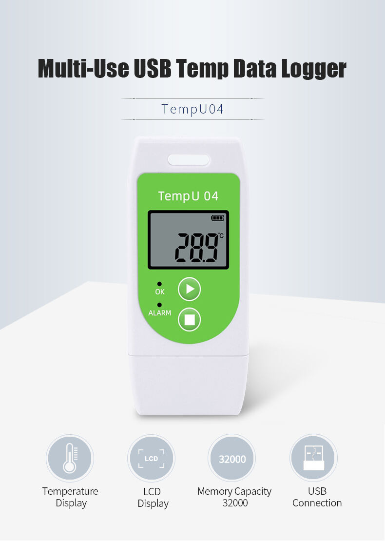 TempU04 Multi-Use USB Temp Data Logger factory