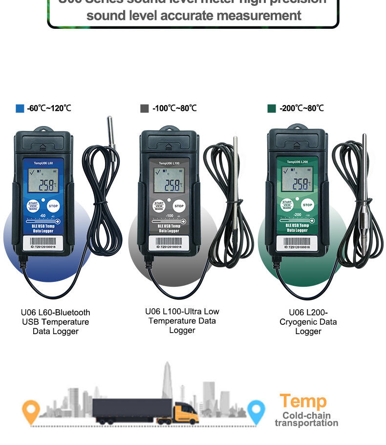 Tzone - TEMPU06-L100 | Bluetooth USB Temperature Data Logger